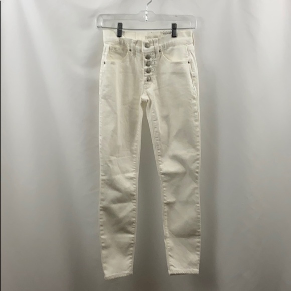 Lucky Brand Denim - Lucky Brand AvaWhite Mid Rise Skinny 0/25 A  Jeans